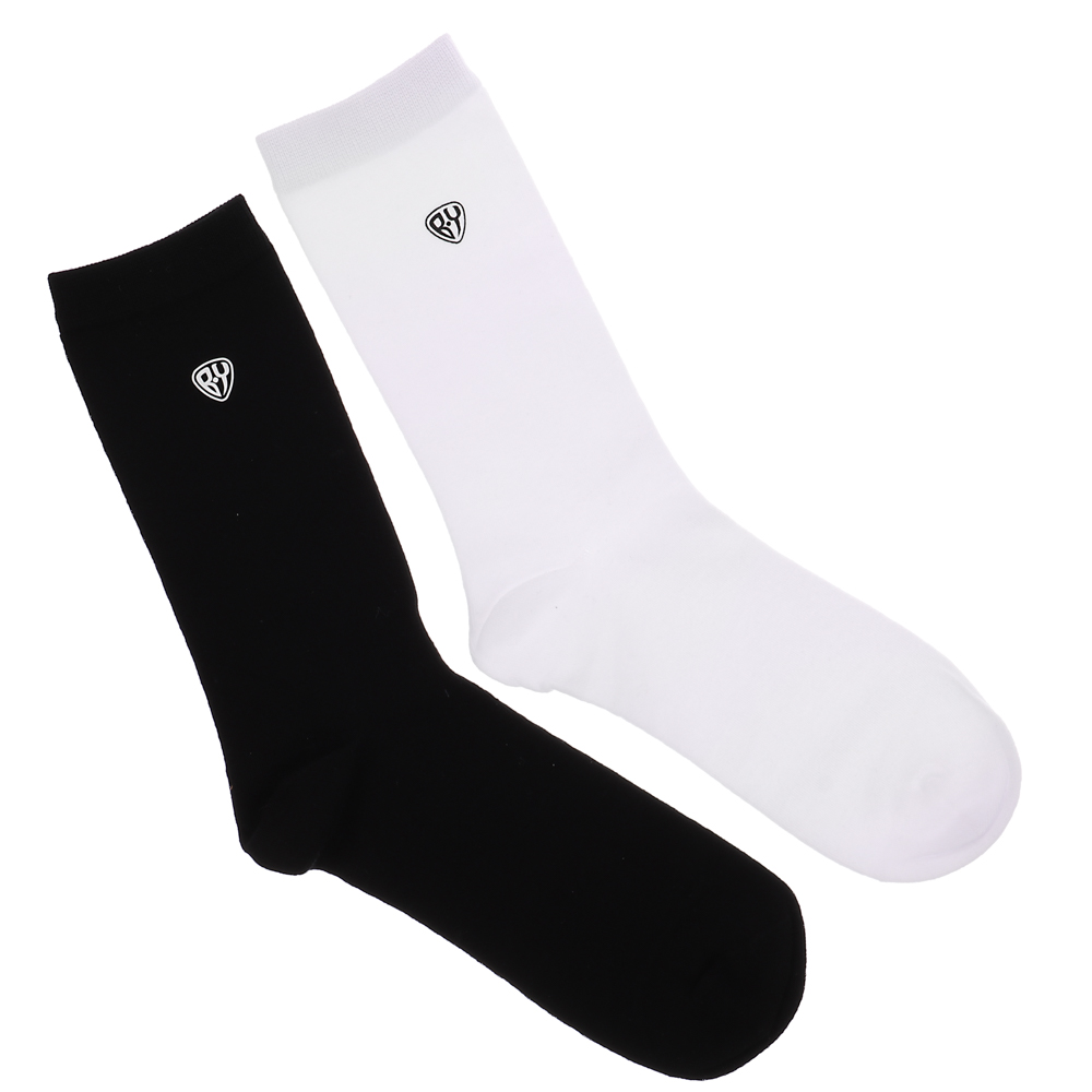 BY Набор носков 4 пары, р.27-29, 80% хлопок, 15% полиэстер, 5% спандекс, цвета в ас-те - #3