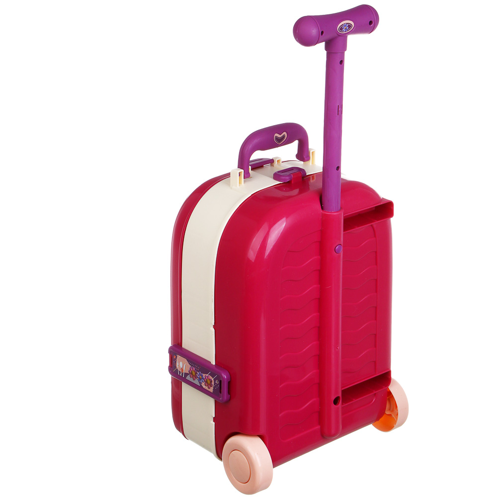 ИГРОЛЕНД Игровой набор "Кухня в чемодане", на колесах, PP, картон, 22х15,5х31 см - #13