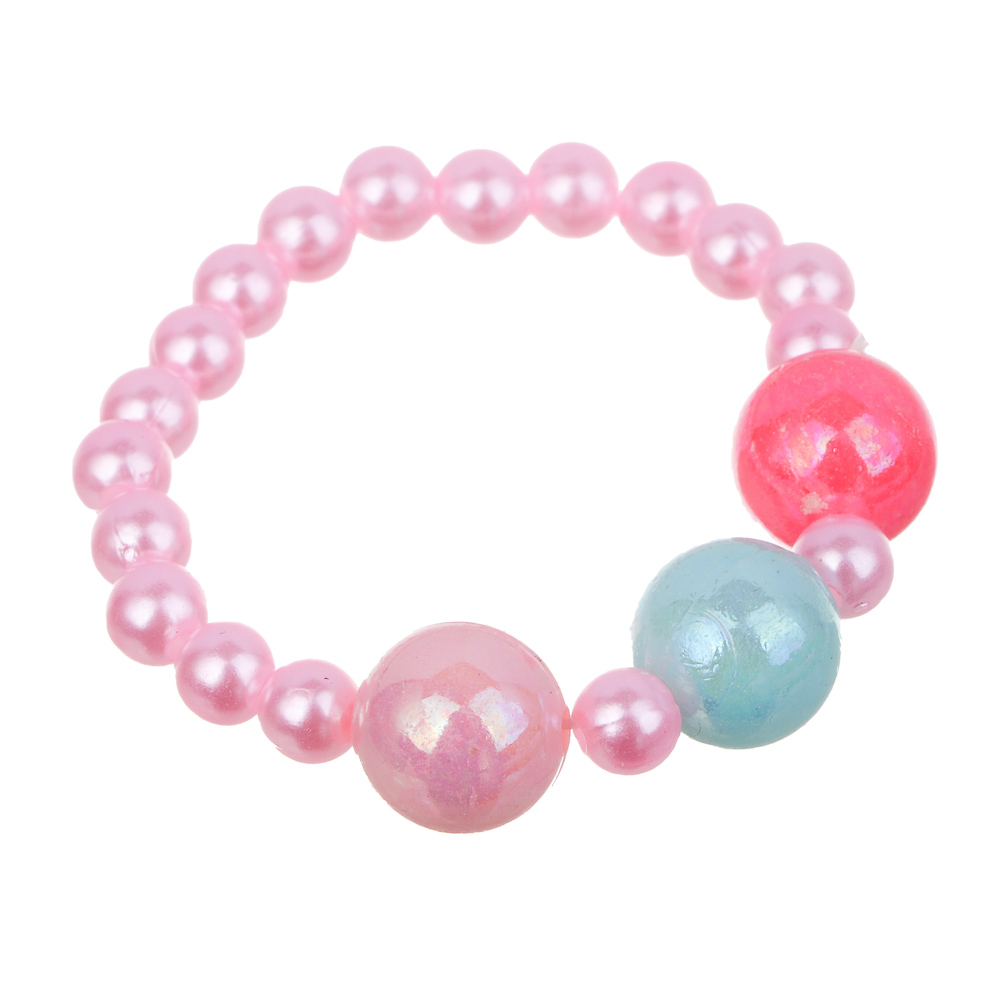 BY Русские супергерои Набор детской бижутерии в рюкзаке 19х14х5см: бусы, браслет, расческа, 3 диз. - #5