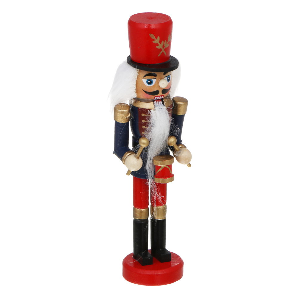 СНОУ БУМ Фигура декоративная "Щелкунчик" 15x4 см дерево, 3 дизайна - #2