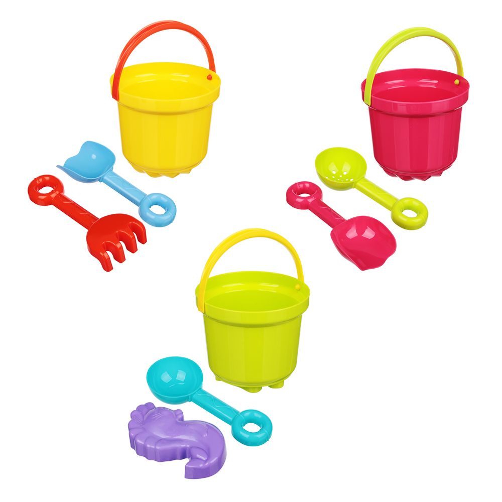 РОСИГРУШКА Набор для песочницы с малым ведром 2-3 пр. - #3
