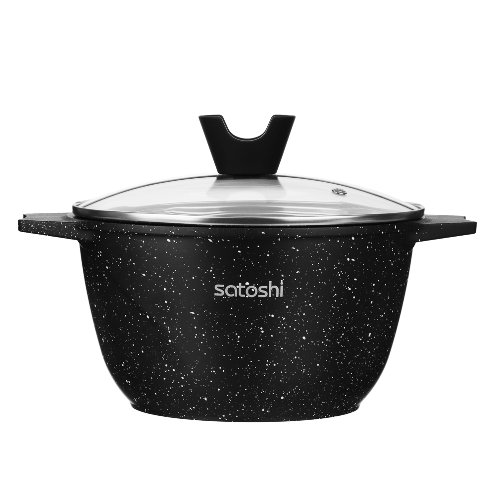 SATOSHI Монфор Казан 20х11,5см, 2,7л, литой алюминий, индукция - #1