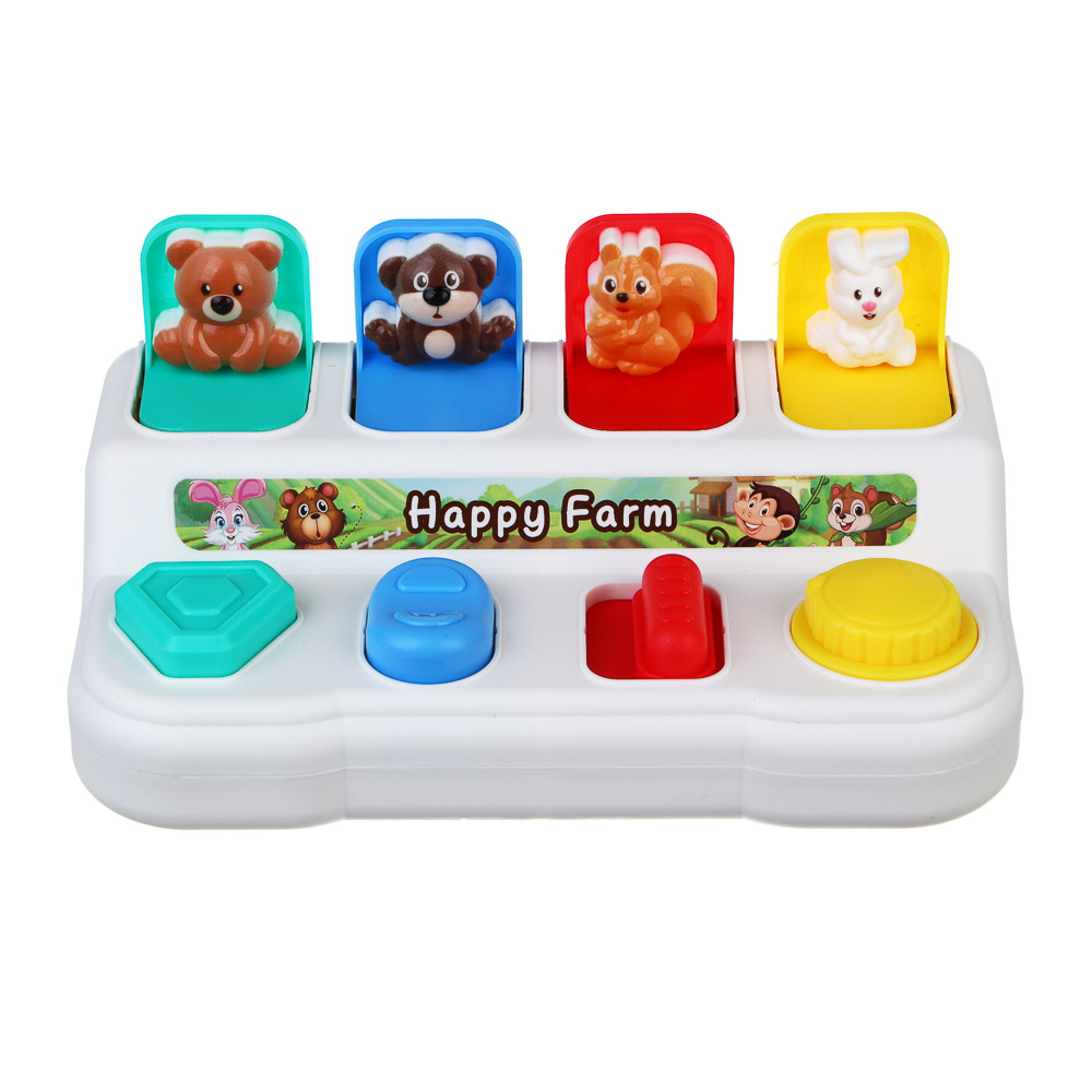Развивающая игрушка сортер "Играем в прятки", ABS, 12,1х6х19,1см - #4