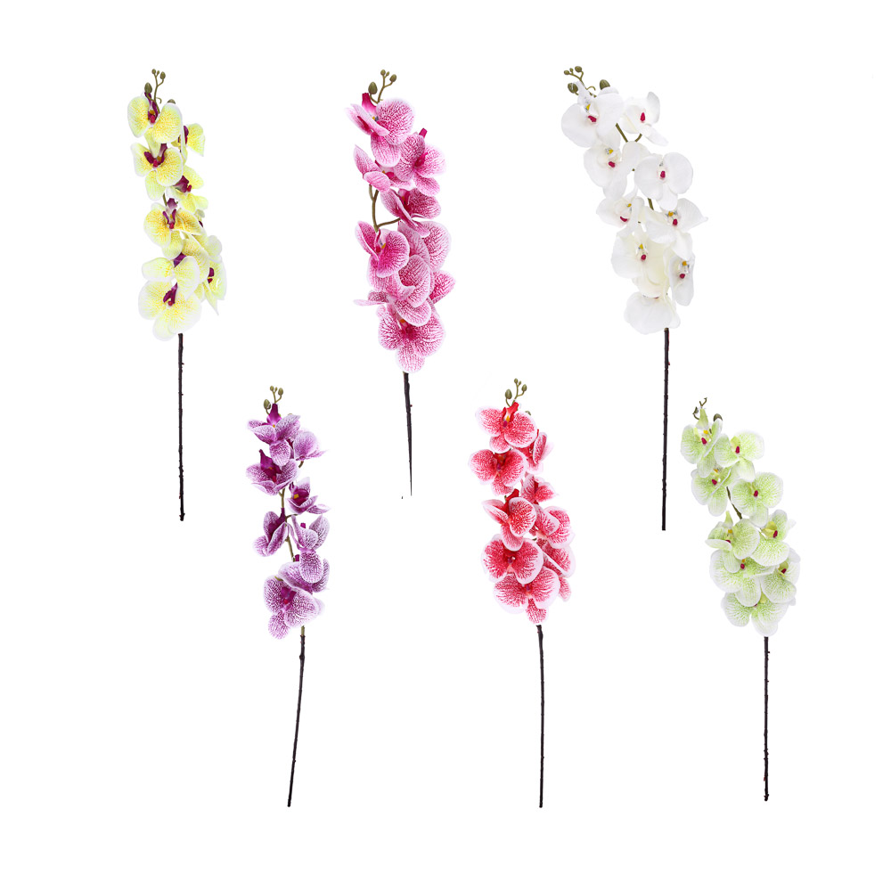 Ветка орхидеи декоративная Ladecor, 75 см - #1