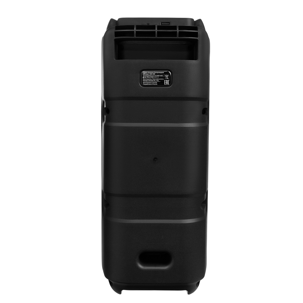 FORZA Колонка беспроводная GlowTower, 10 Вт,подсветка, 1500мАч,TWS,USB,BT5.3, ВШГ 38x16x16см, черный - #8