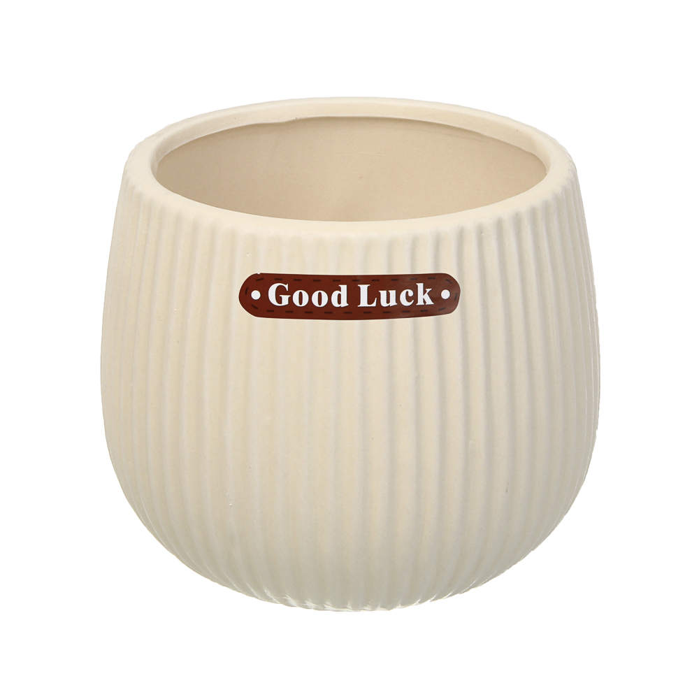 Кашпо тм INBLOOM, 10х10,5см, керамика - #3