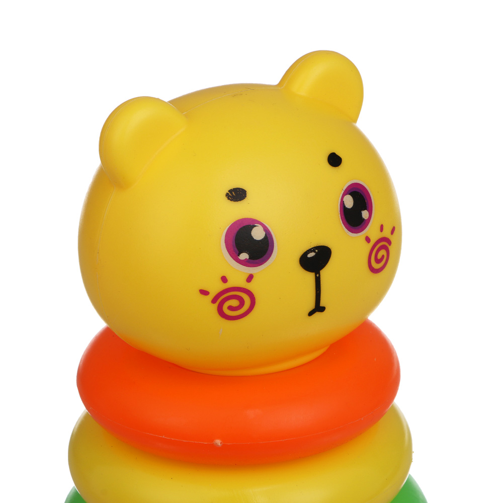 Развивающая пирамидка ИГРОЛЕНД, PP, 17,5х10х10см - #4