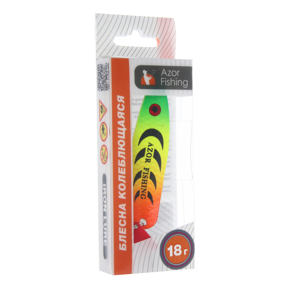 Блесна колеблющаяся тм AZOR FISHING, тип Циклоп, 18 гр., 5 цветов - #5