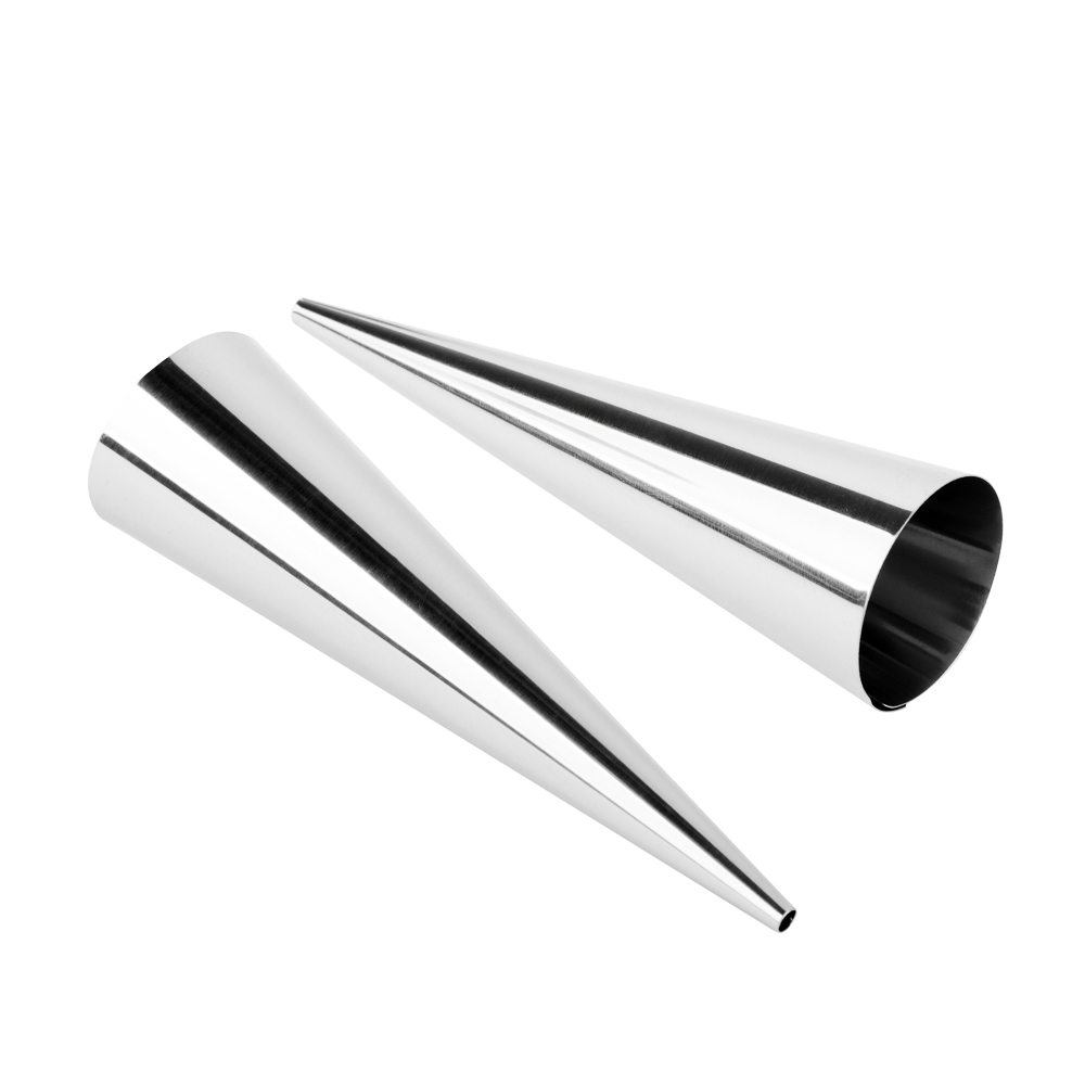 SATOSHI Набор форм для выпечки "конус" 8шт, 12х3,5см, нерж.сталь - #2