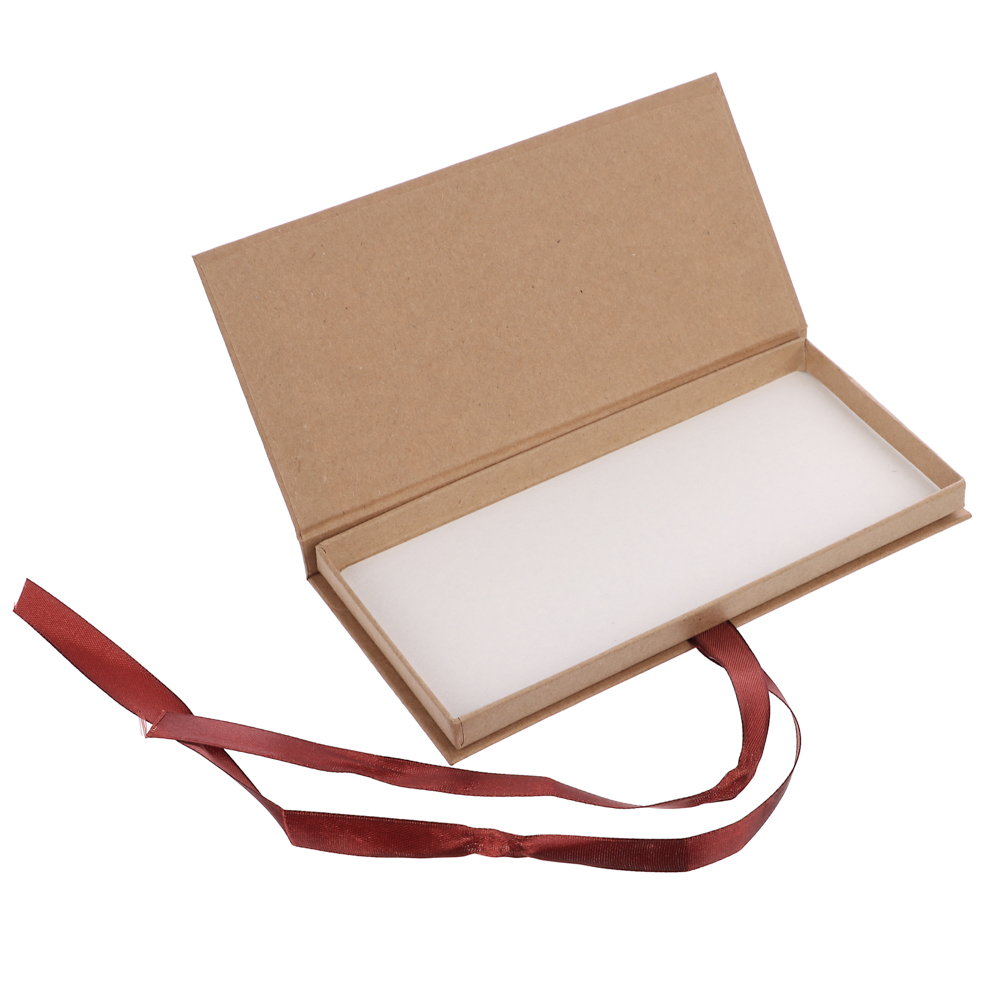 Подарочная коробка ДЛЯ ДЕНЕГ с бантом, крафт бумага, 172х83х16мм - #3