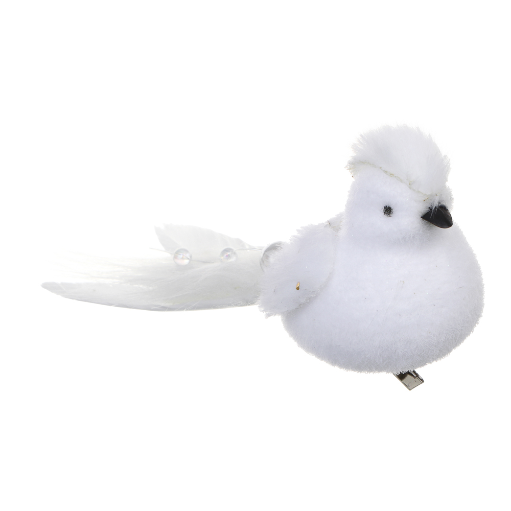 СНОУ БУМ Птица на прищепке 1шт, 5x14 см, пластик, 26-612 - #1