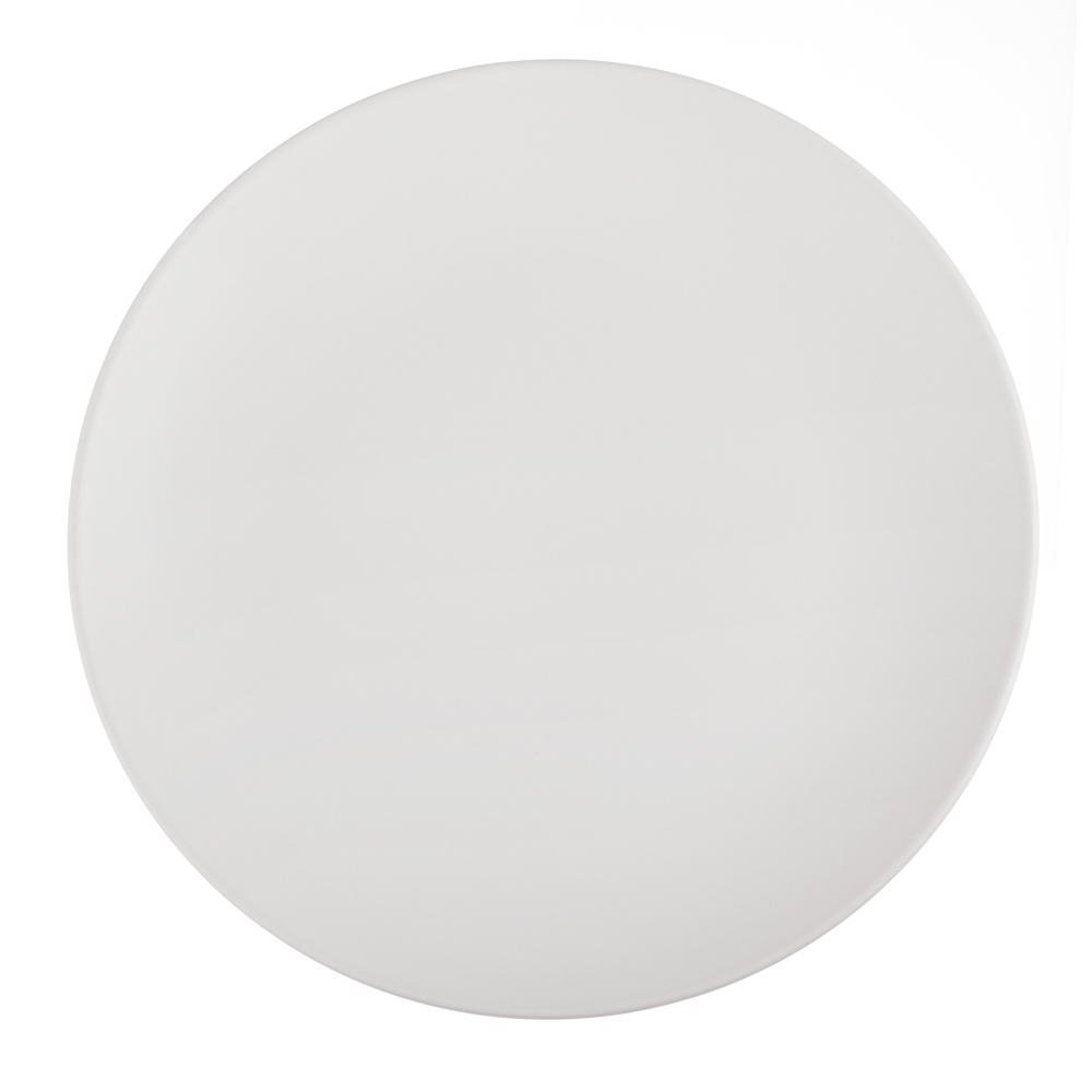 MILLIMI Тарелка подстановочная 27х3см, керамика, белый - #1