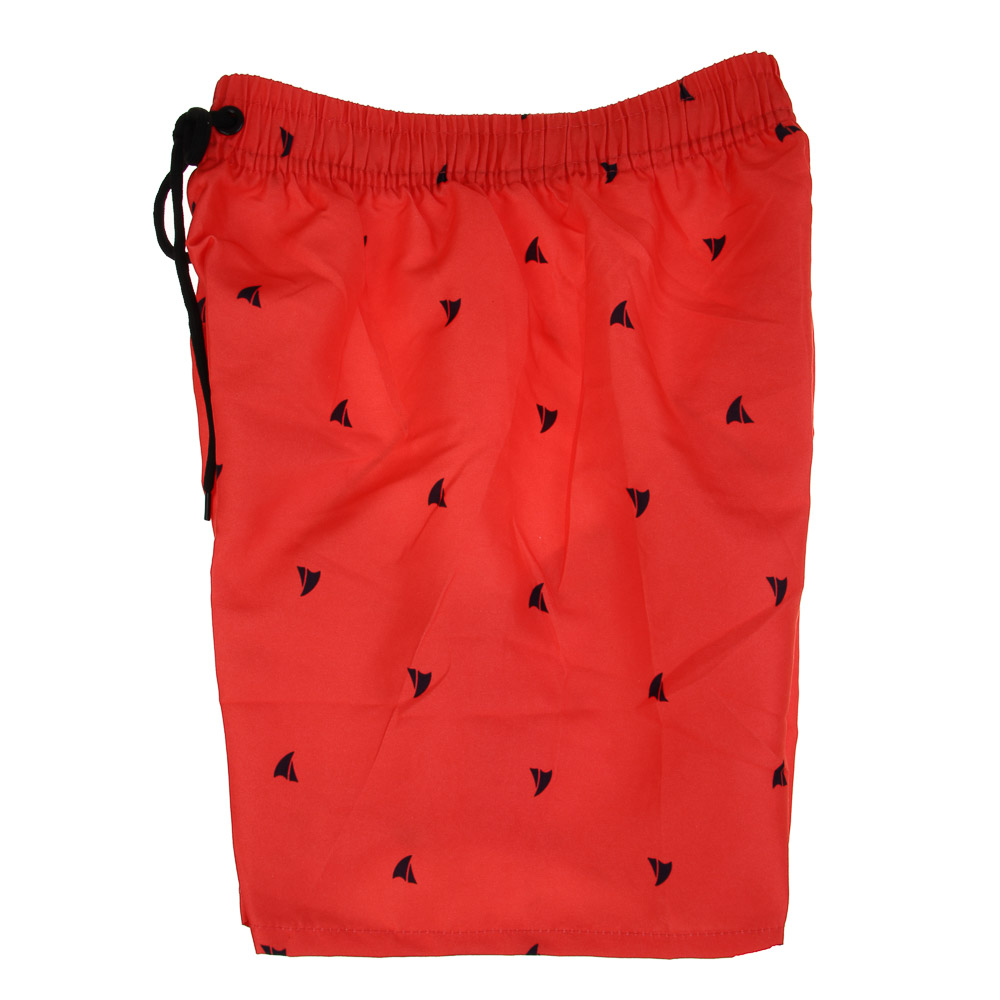 GALANTE Шорты купальные для мальчиков, 100% полиэстер, р. 134-140, цв.красный - #4