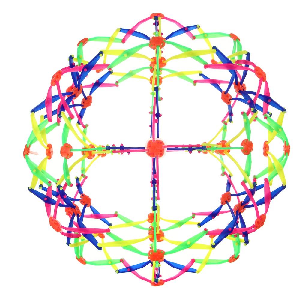 Игрушка в виде шара-трансформера, PP, 14см, разноцветная - #3