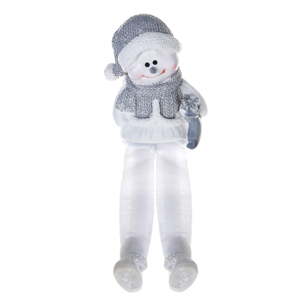 СНОУ БУМ Фигурка "Снеговик" 5,7х7,8см, полистоун, 2 дизайна - #2