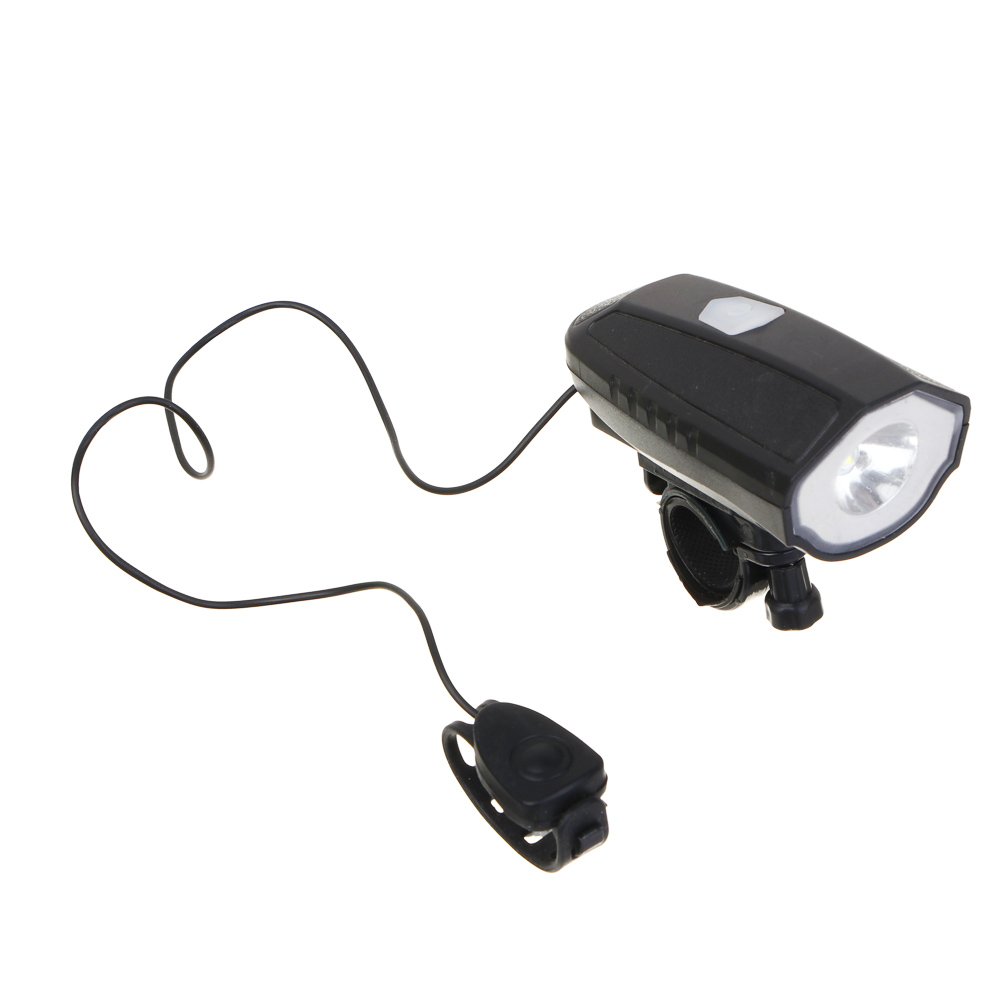 Передний фонарь велосипедный SilaPro с гудком - #1