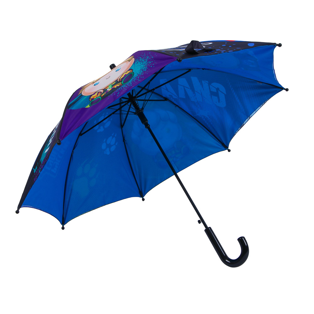 BY Русские Супергерои Зонт-трость детский, полиэстер, пластик, сплав, d82см, 8 спиц, #1 - #3