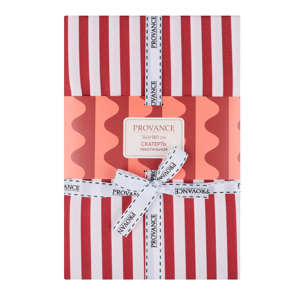 Скатерть текстильная тм PROVANCE Черри 140х180см, 100% полиэстер - #11