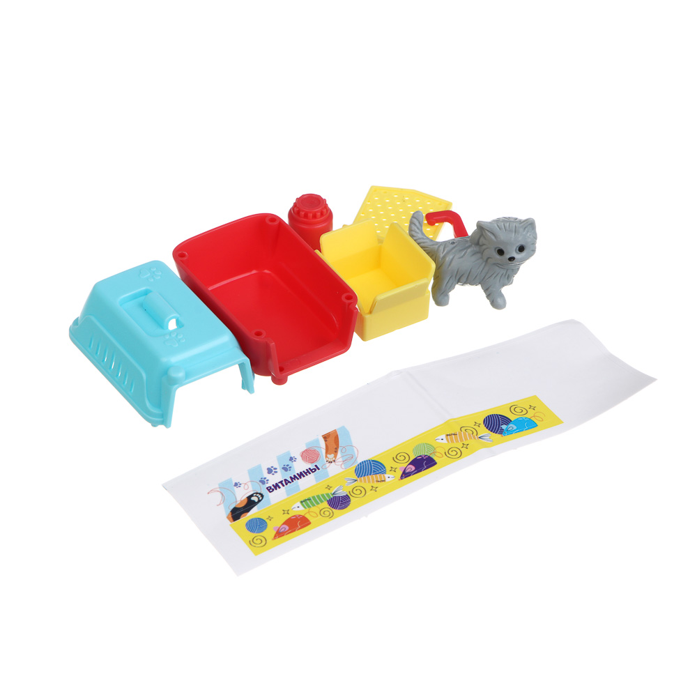 ИГРОЛЕНД Питомец с акс., 4 пр., PVC, ABS, 6,5х6,5х11см, 6 видов - #5