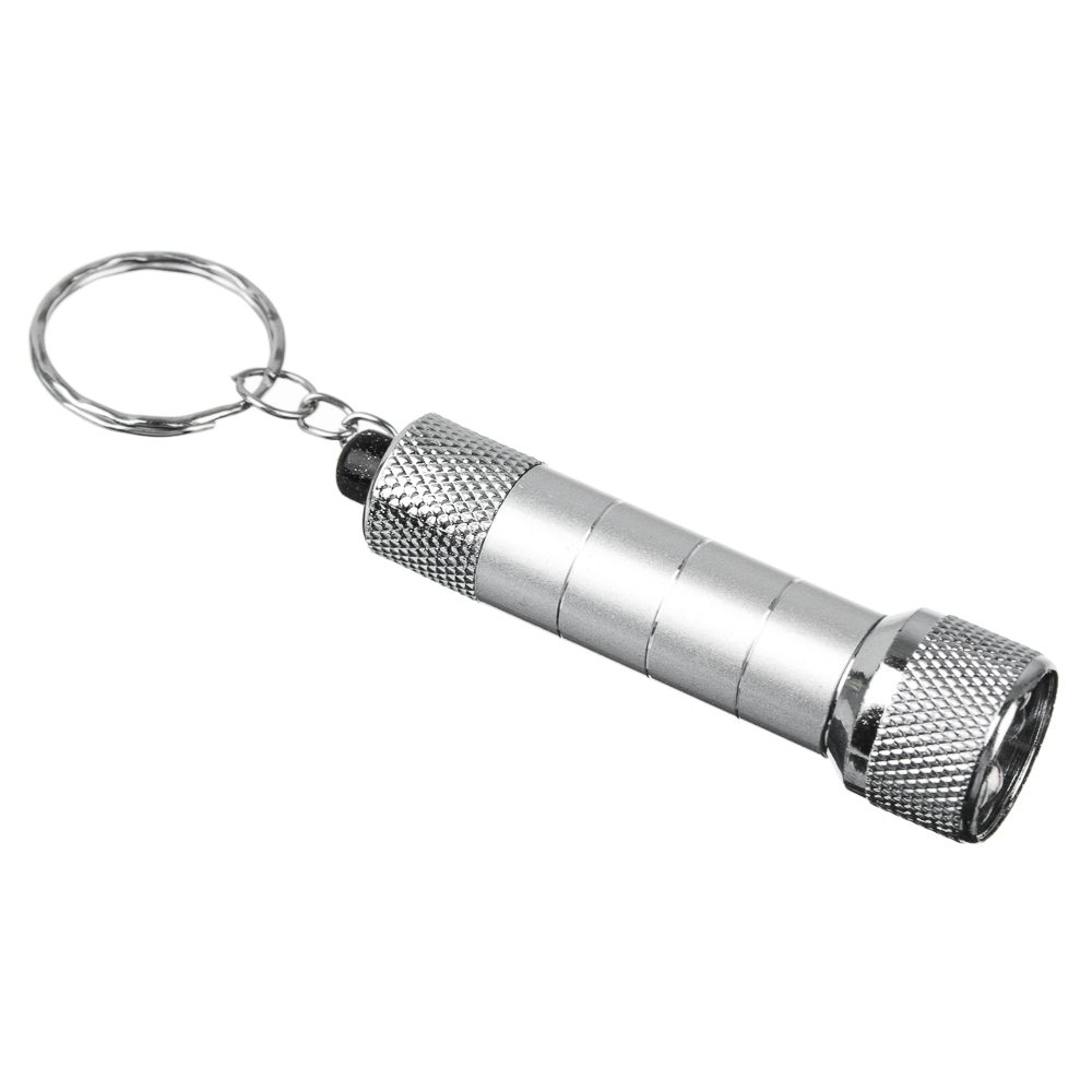 ЕРМАК Фонарик-брелок 5 LED, 3хLR44, алюминий, 6,7х1,2 см - #1
