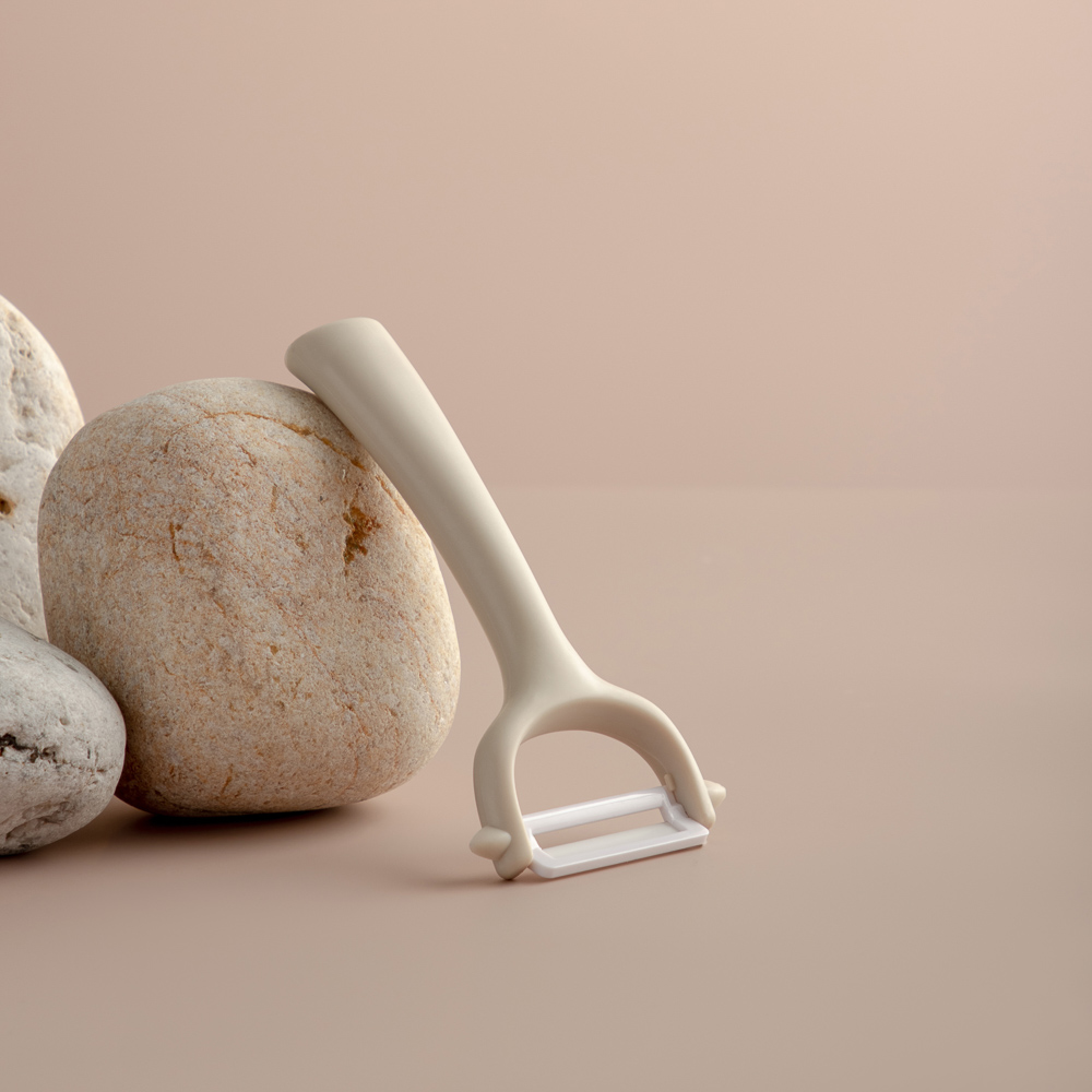 SATOSHI Фудзи Овощечистка, керамическое горизонтальное лезвие - #7