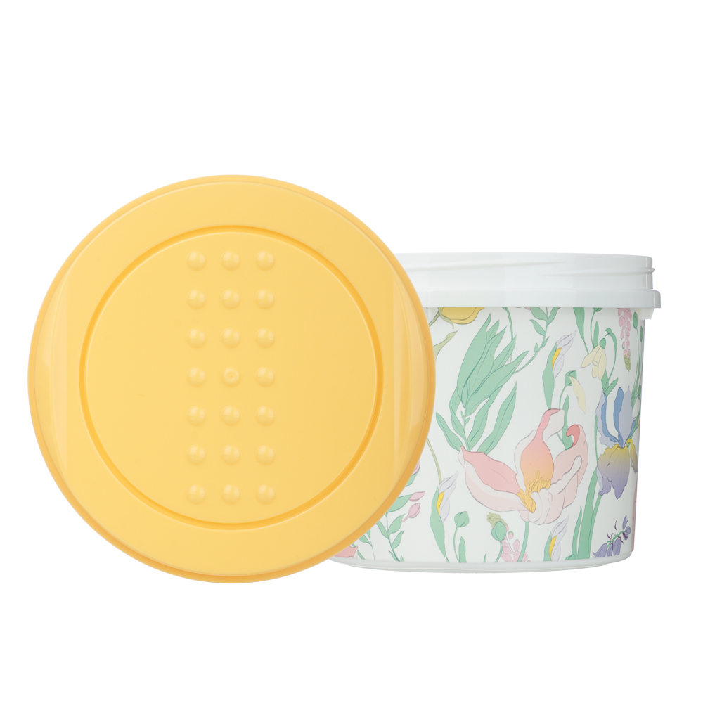 Ботаника Банка с завинчивающейся крышкой 0,7л, пластик, 3 цвета - #8