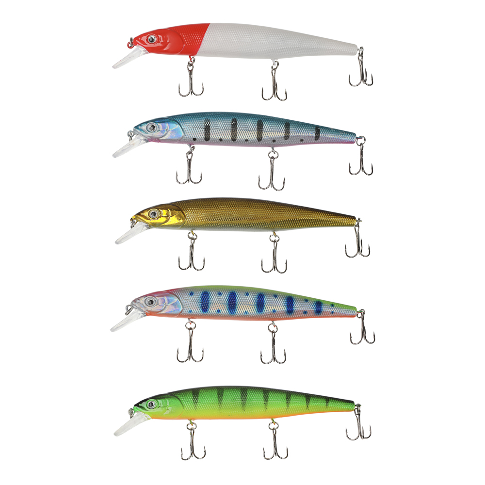 Воблер "Классик Минноу XL" тм AZOR FISHING, 20,6гр, 145мм, 0-1,8м, 5 цветов - #1