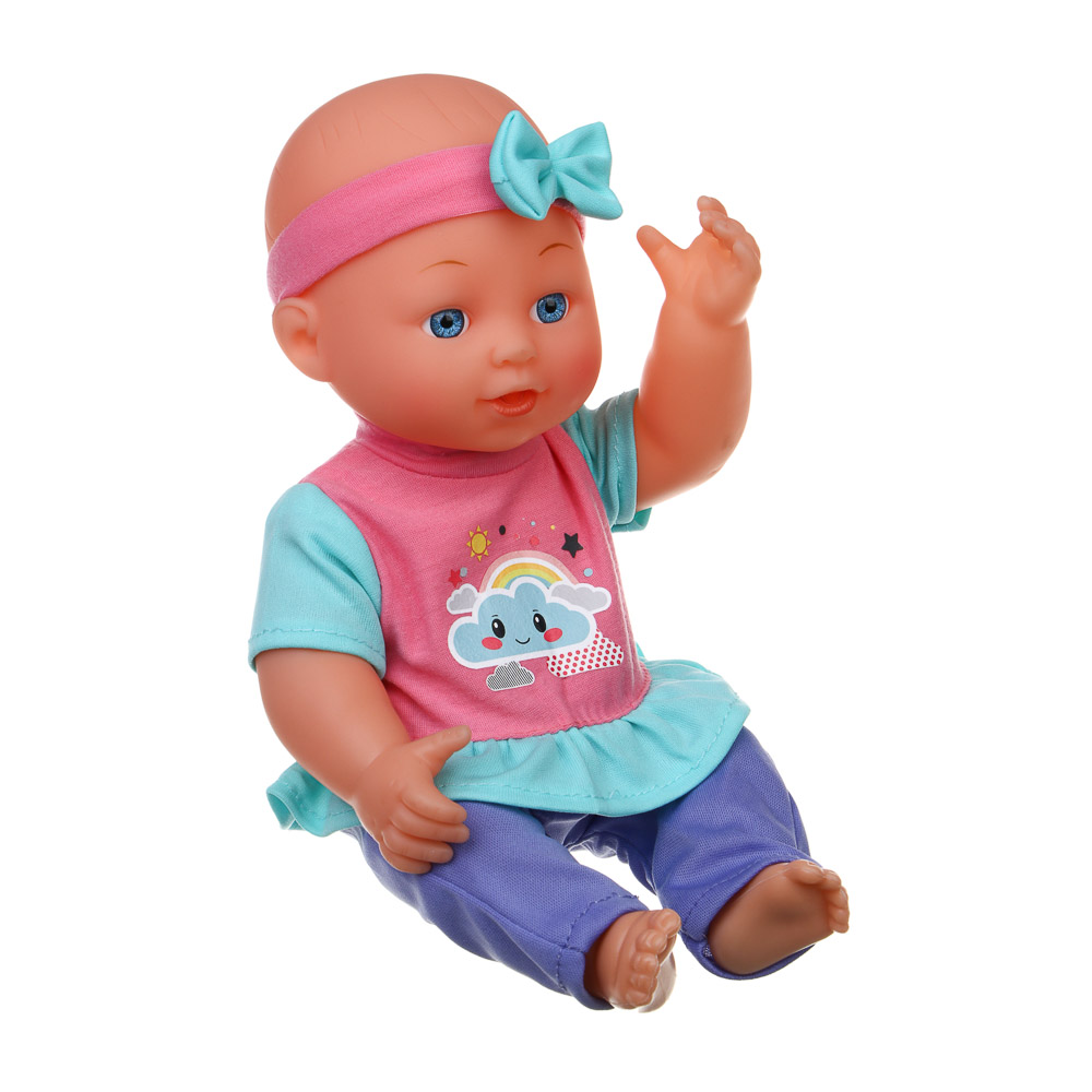 ИГРОЛЕНД Пупс 30 см с аксессуарами, PP, PVC, полиэстер, ABS, 41x10,5x33 см - #9