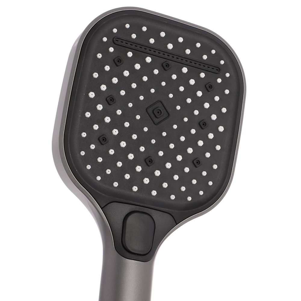 RAIN Лейка для душа, 3 режима, 120х125мм, серебристо-серый - #3