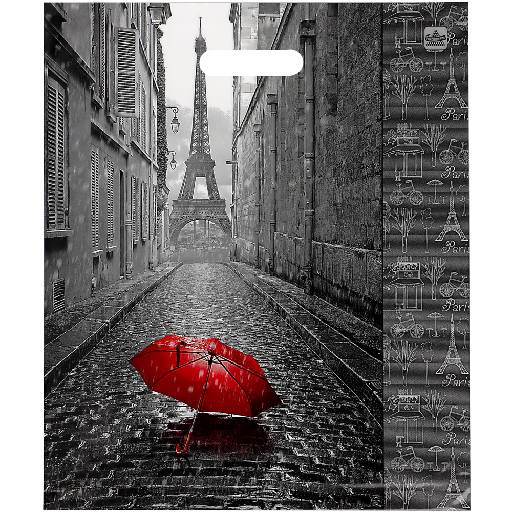 Пакет Мой Париж-пакет вырубной, XL 45х38см, 60 мкм, ламинат - #2