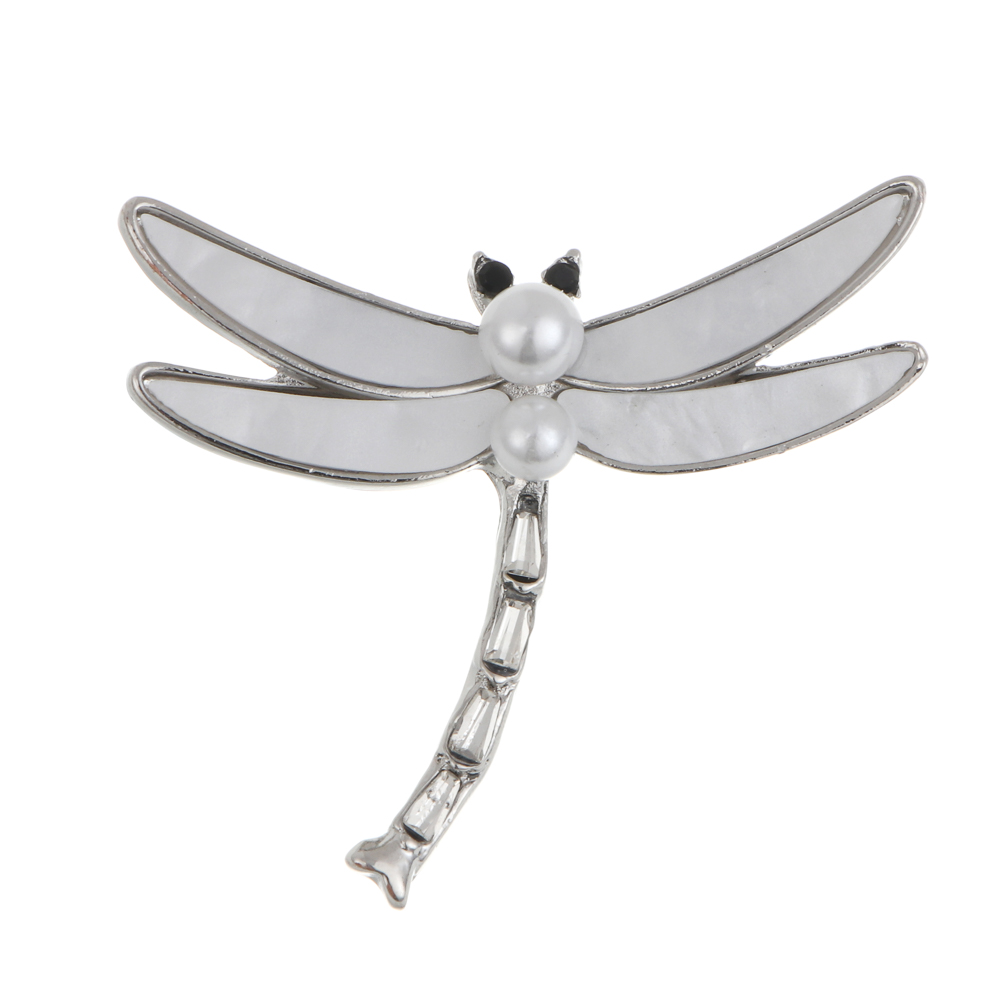 Брошь стрекоза, 4x4,5см, сплав, БЖ25-22 - #2