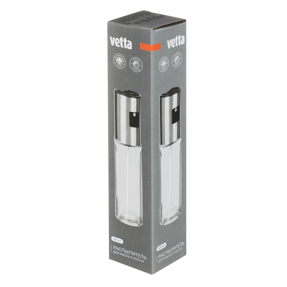 VETTA Распылитель для масла и уксуса, 18х4,3см, стекло, металл - #5