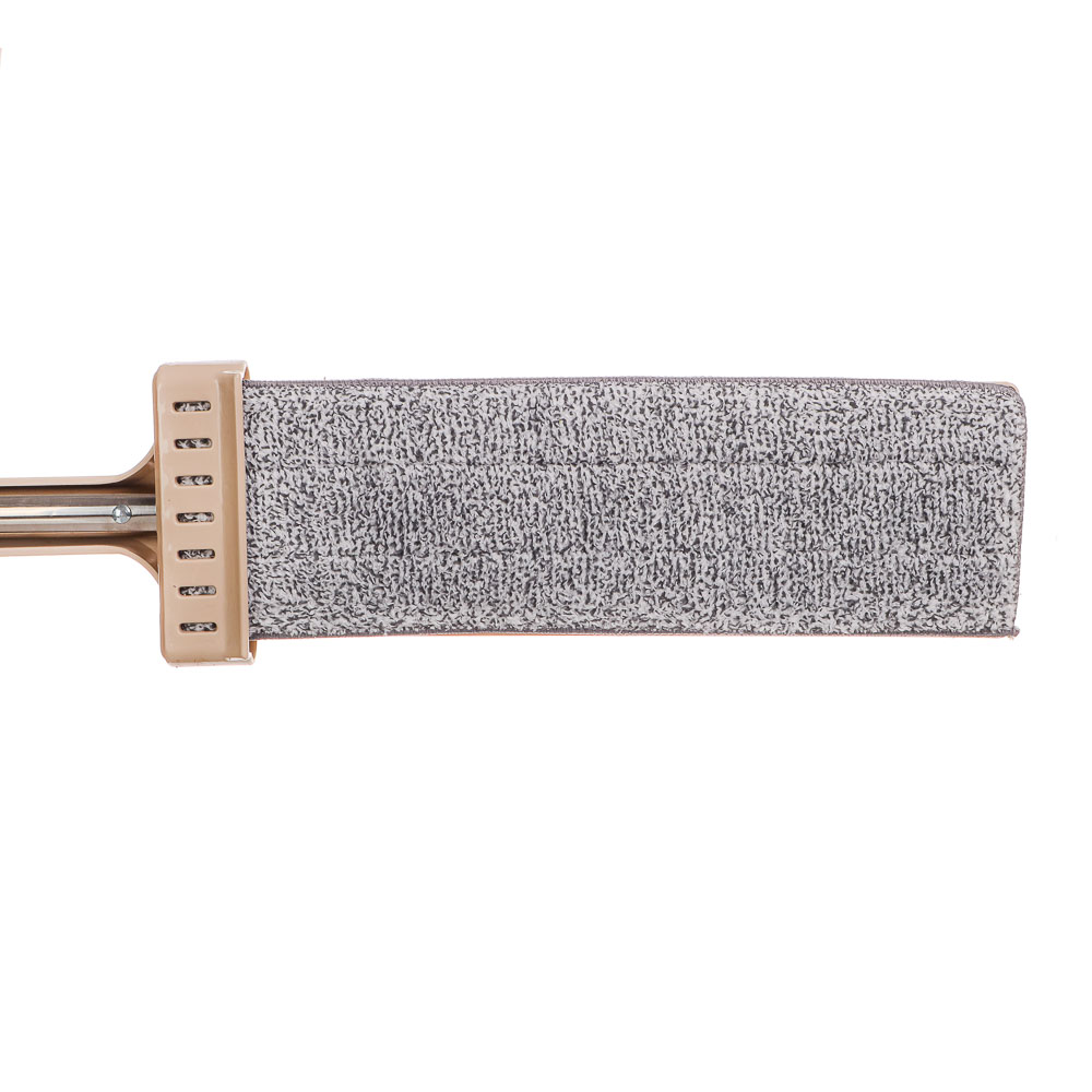 VETTA Швабра 360° с вертикальным отжимом и доп.насадкой 35 см, 120 см нерж.сталь пластик - #4