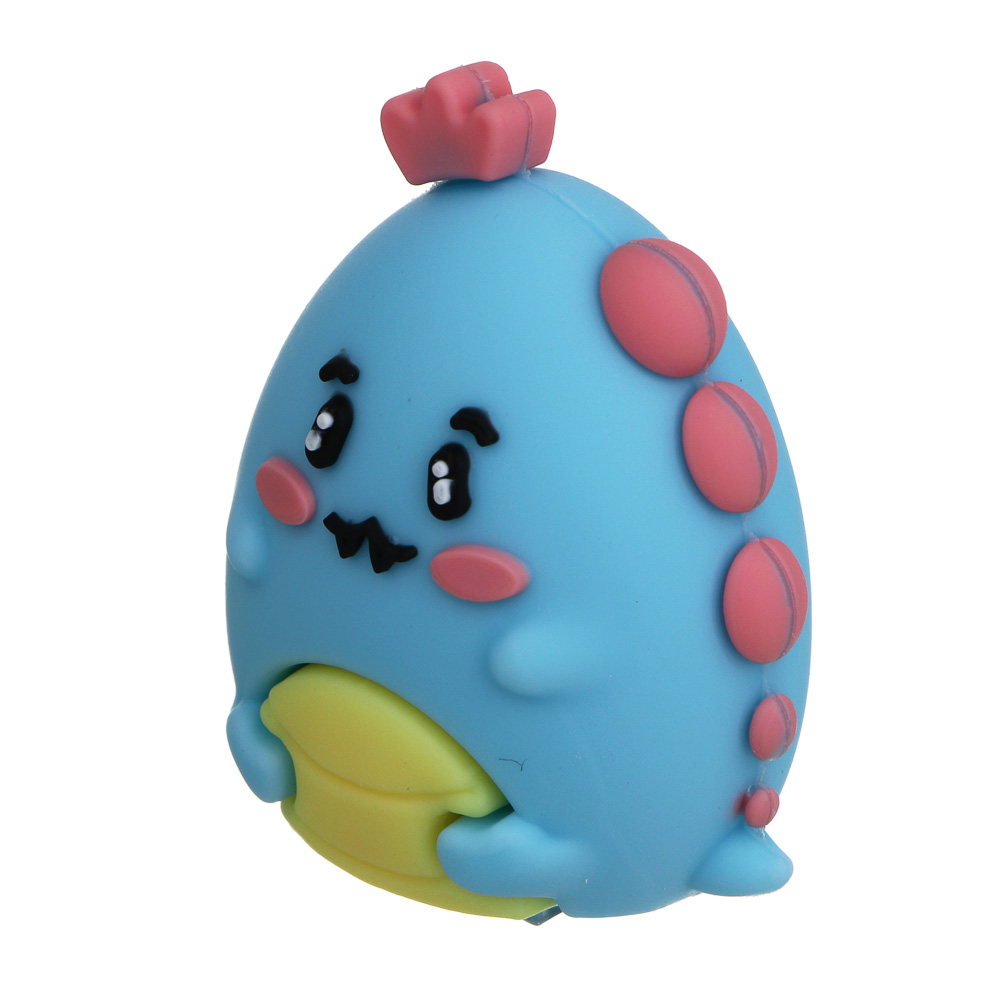 Точилка фигурная "Дино", 4х3х2,5см, 1 отверстие, PVC, 4 дизайна - #3