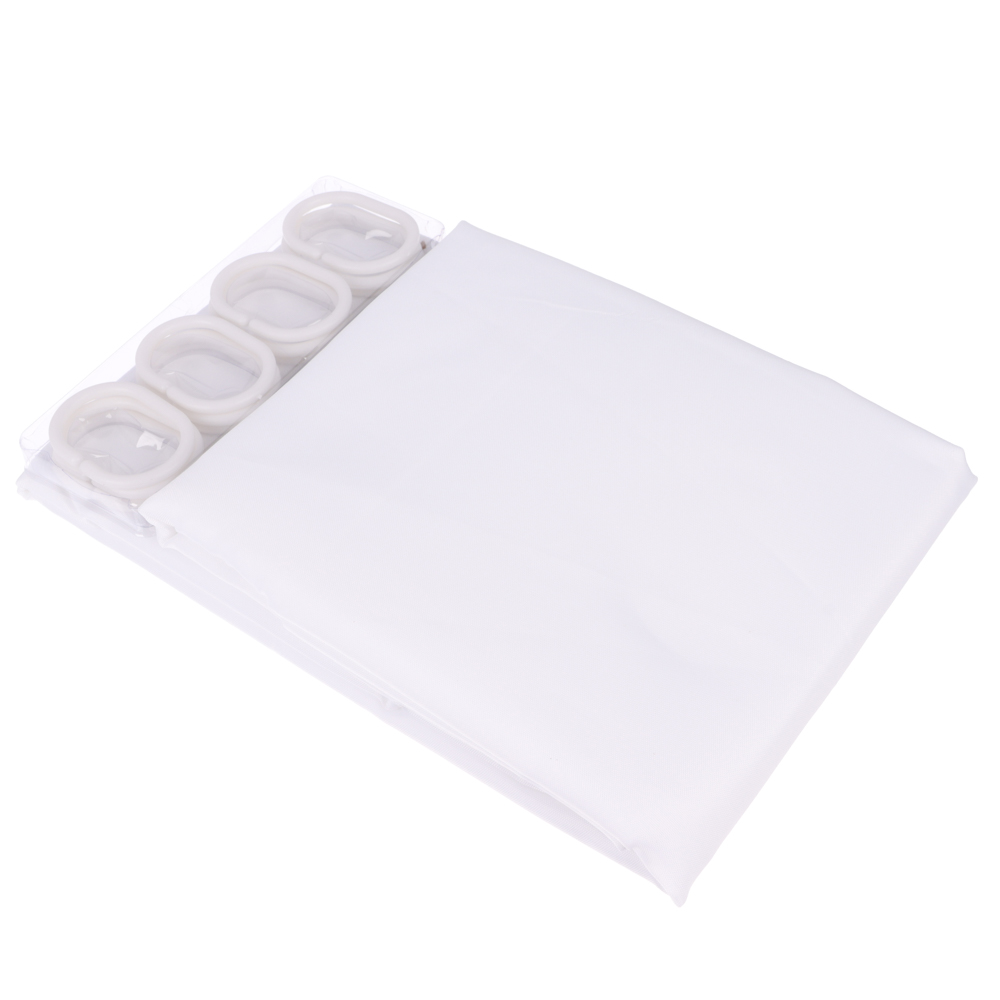 VETTA Шторка для ванной, полиэстер, 80 г/м2, 200x200см, "XL", 4 цвета - #3