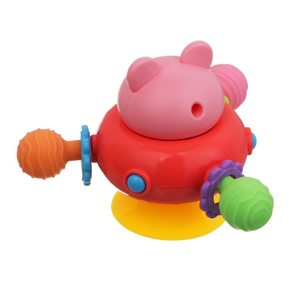 Развивающая игрушка ИГРОЛЕНД на присоске, ABS, TPE, PVC, 11х9х7см - #8