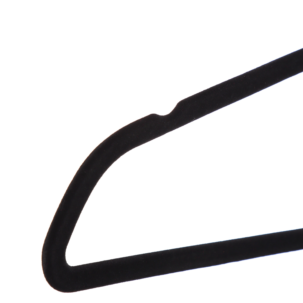 VETTA Набор вешалок для одежды 5шт с крючком для многоярусности, покрытие флок, 45см - #6