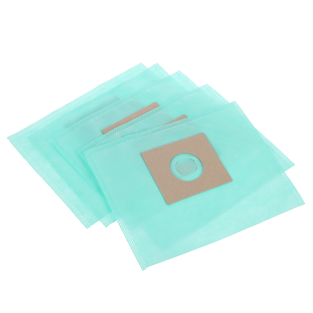 Мешки для пылесоса 2л универсальные, одноразовые, 5шт, усил. фильтрация, спанбонд, Kuber Home KH-01 - #1