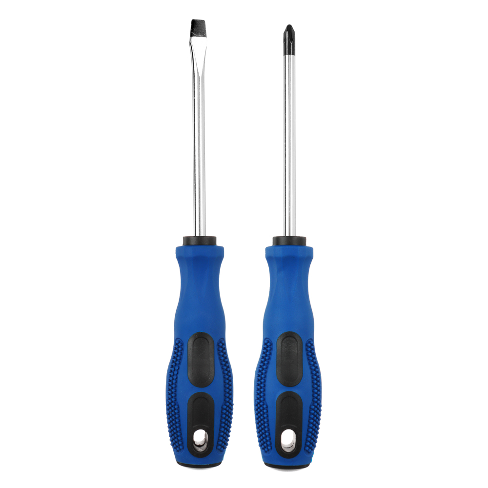 РОКОТ Набор отверток "Любитель" 2шт, с прорезиненной ручкой, 20см - #1