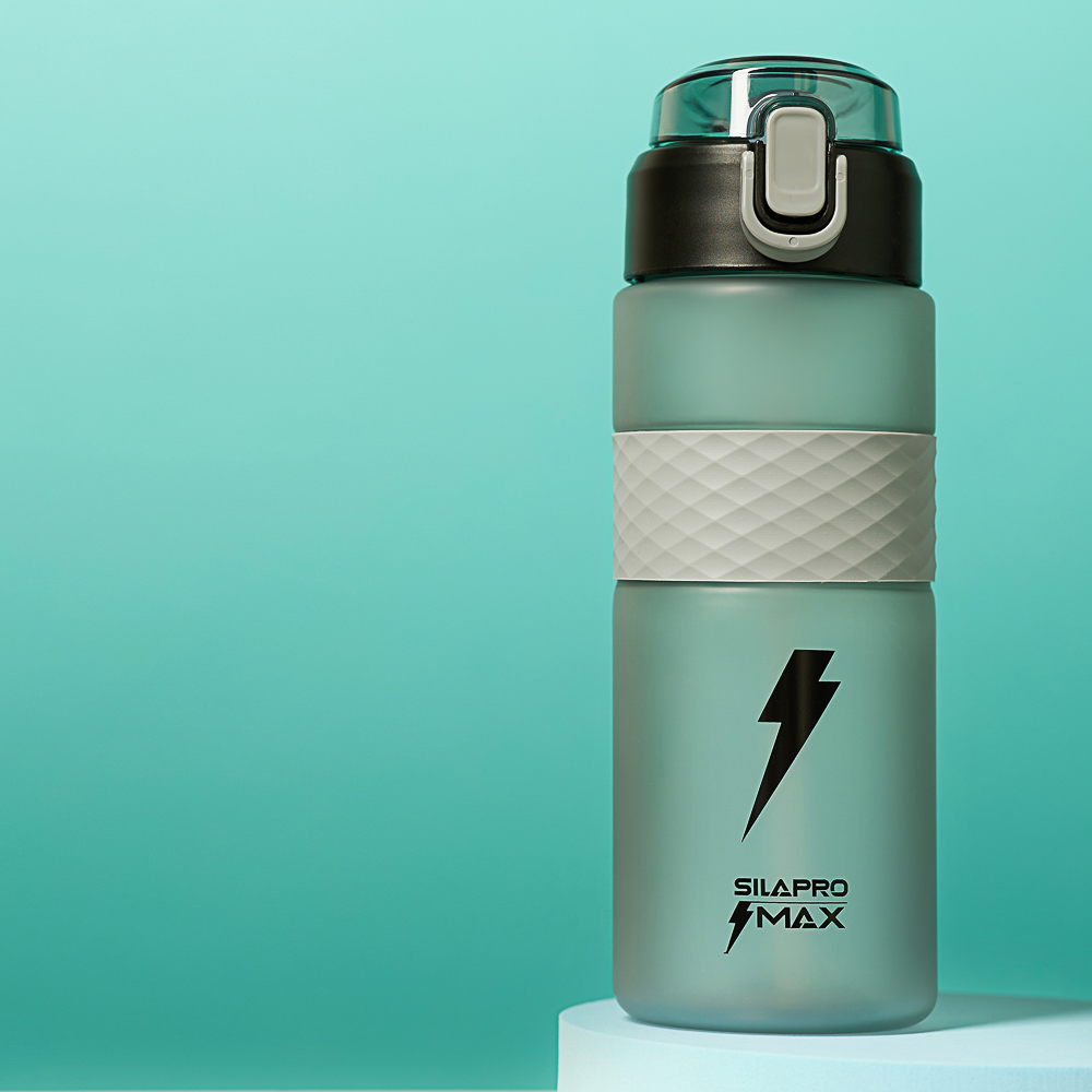 SILAPRO MAX Бутылка спортивная с замком, ULTIMATE GREY, 700мл, PC - #9