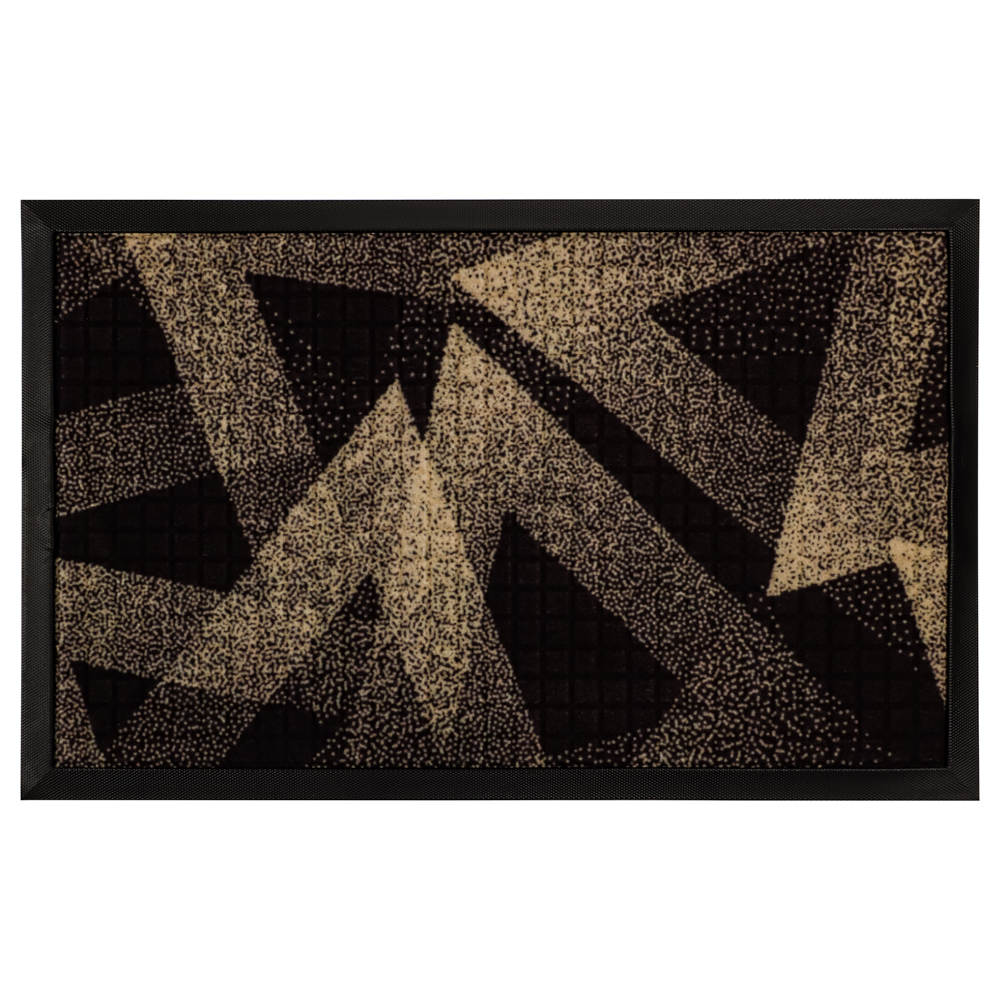 VETTA Коврик придверный, резиновый с ворсом полиэстер, 50x80см, "Знаки" 4 дизайна - #7