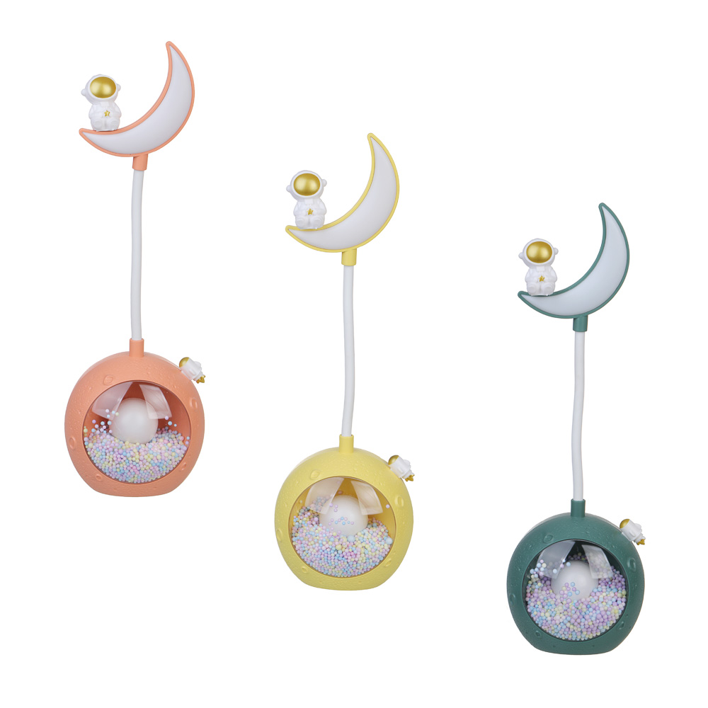 Светильник LED, USB, АБС пластик, 9х7х31см, 3 цвета - #1