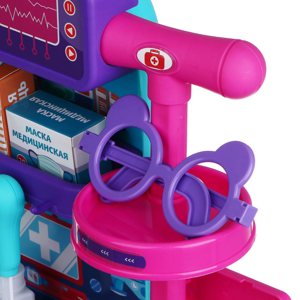 ИГРОЛЕНД Игровой набор доктора в чемодане, PP, картон, 24х13х31 см - #10