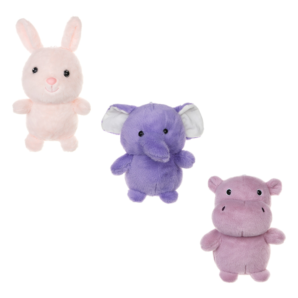 ИГРОЛЕНД Игрушка мягкая "Зверюшки" 23 см, полиэстер, 3 вида - #1