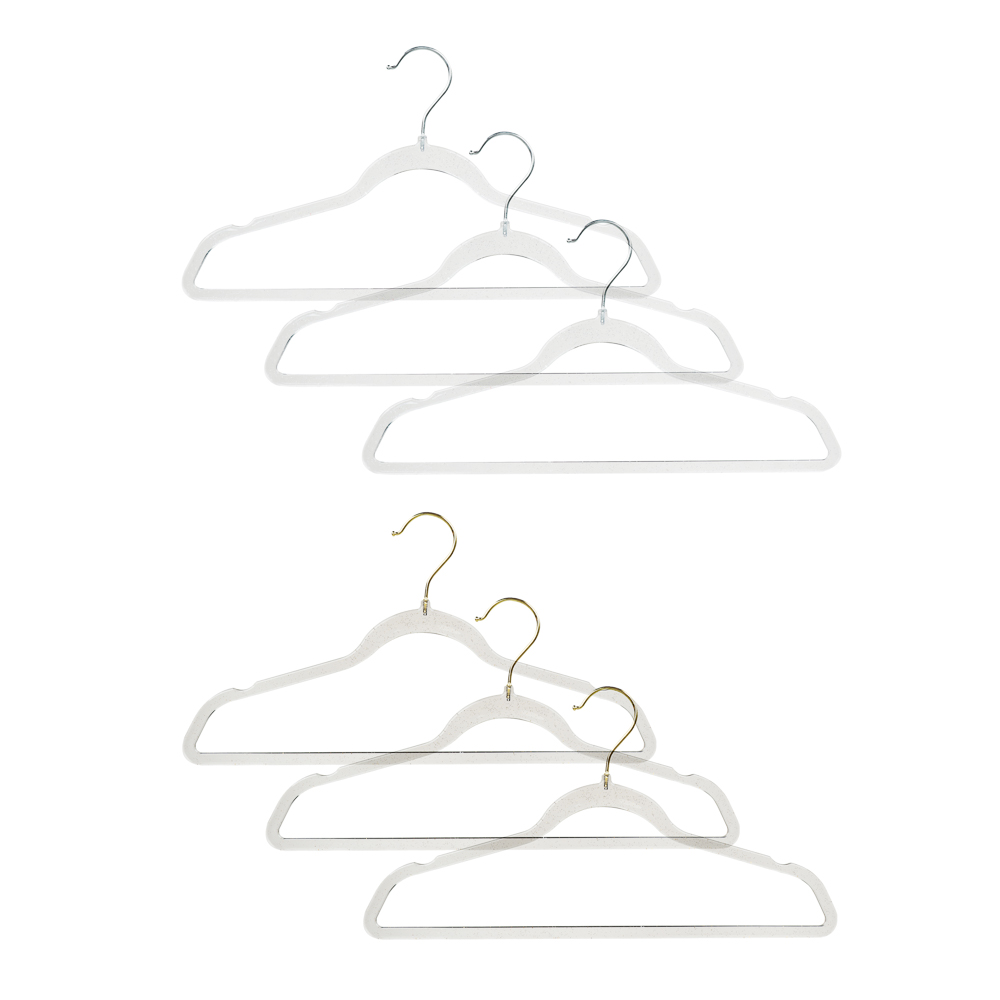 Набор вешалок для одежды Vetta "Кристалл", 3 шт - #1