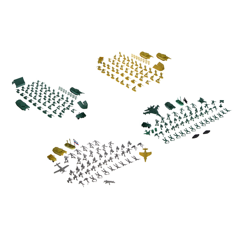 ИГРОЛЕНД Набор солдатиков 100 шт., пластик - #2