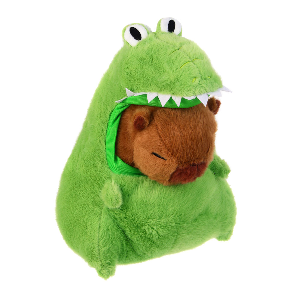 ИГРОЛЕНД Игрушка мягкая "Капибара в акуле", 30 см, полиэстер, 2 вида - #3