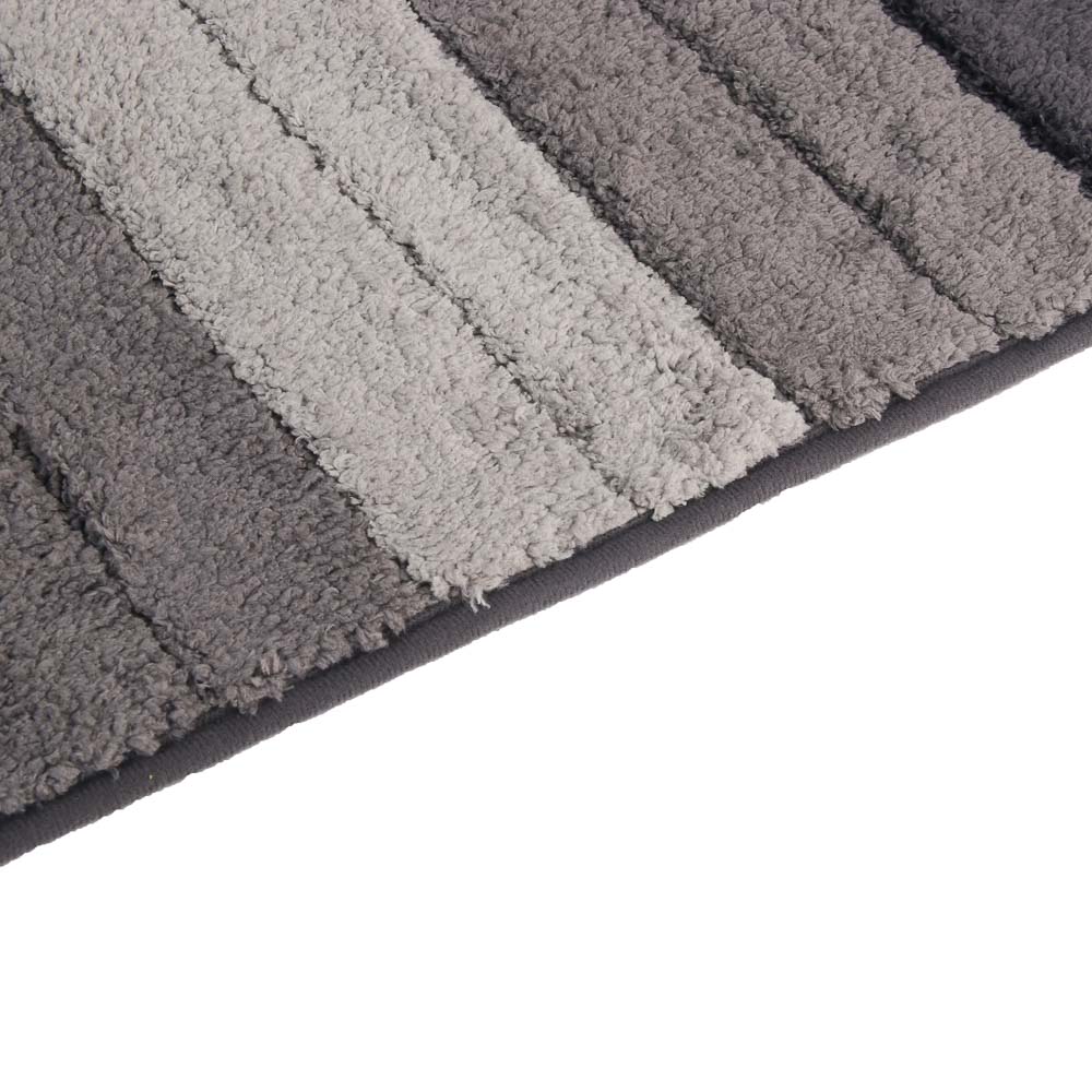 Коврик для ванной комнаты тм VETTA Gradient, микрофибра 600г + TPR 700г, 60x40см, 2 цвета - #3