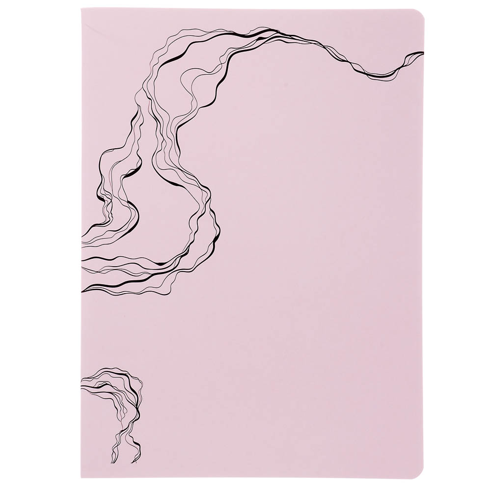 Тетрадь общая "Botanica", формат А4, 48л. в клетку, на скобе, скругленные углы, в ассортим. - #17