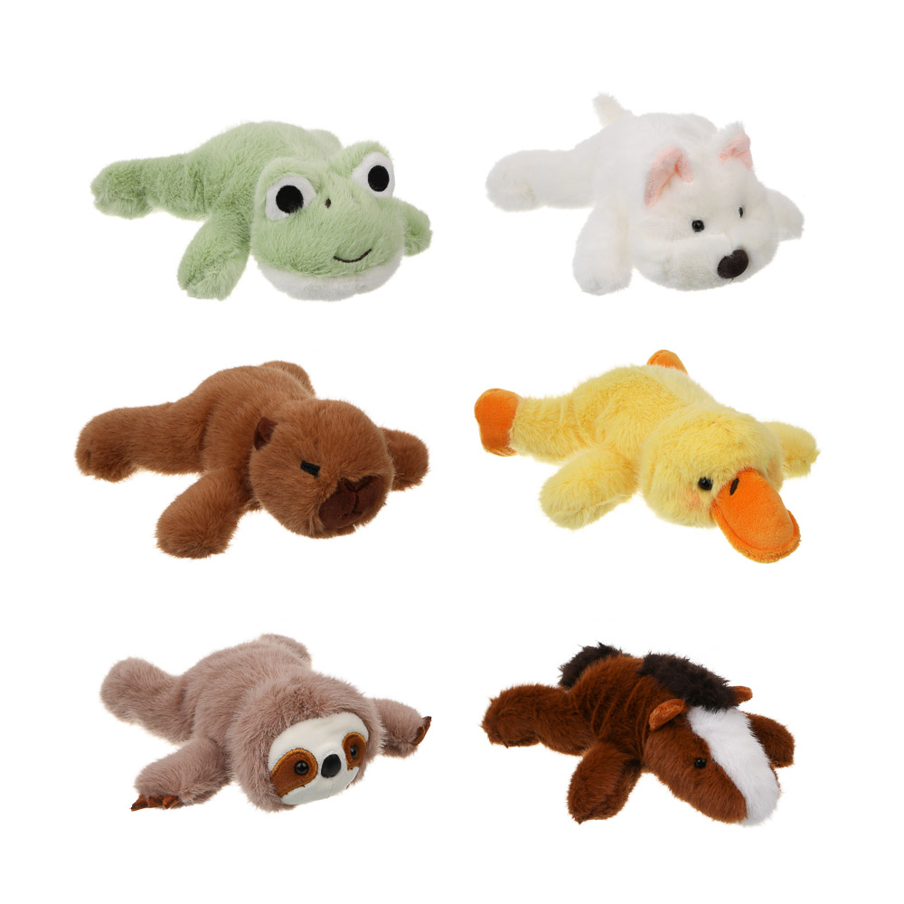 ИГРОЛЕНД Игрушка мягкая "Зверята" с магнитными лапками, 16 см, полиэстер, микс видов - #1